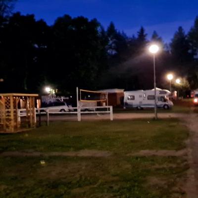 Camping nocą