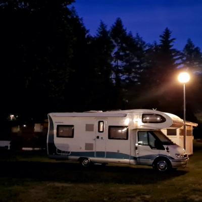 Camping nocą